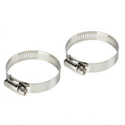 ΚΟΛΙΕΔΕΣ ΣΦΙΓΚΤΗΡΕΣ ΥΨΟΥΣ 12mm - ΔΙΑΜΕΤΡΟΥ 33>57mm ΑΠΟ ΑΝΟΞΕΙΔΩΤΟ ΑΤΣΑΛΙ 2 ΤΕΜ.