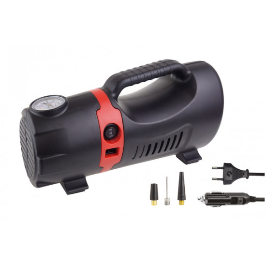ΚΟΜΠΡΕΣΕΡ ΑΕΡΑ ΕΛΑΣΤΙΚΩΝ 230/12V 150psi 10bar ΜΕ ΦΙΣ ΑΝΑΠΤΗΡΑ - LED ΦΑΚΟ - ΚΑΛΩΔΙΟ ΚΟΜΠΡΕΣΕΡ ΑΕΡΑ ΕΛΑΣΤΙΚΩΝ 230/12V 150psi 10bar ΜΕ ΦΙΣ ΑΝΑΠΤΗΡΑ - LED ΦΑΚΟ - ΚΑΛΩΔΙΟ