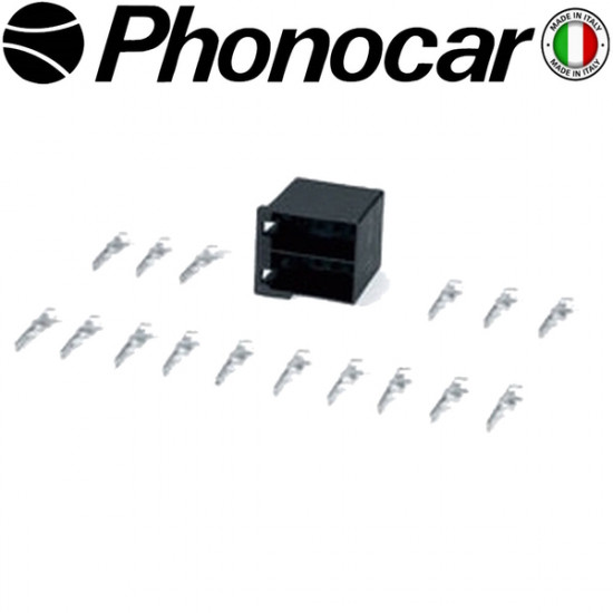 ΚΟΝΕΚΤΟΡΑΣ ΙSO ΘΗΛΥΚΟ 16 ΠΟΛΩΝ ΣΕ KIT 04.337 PHONOCAR