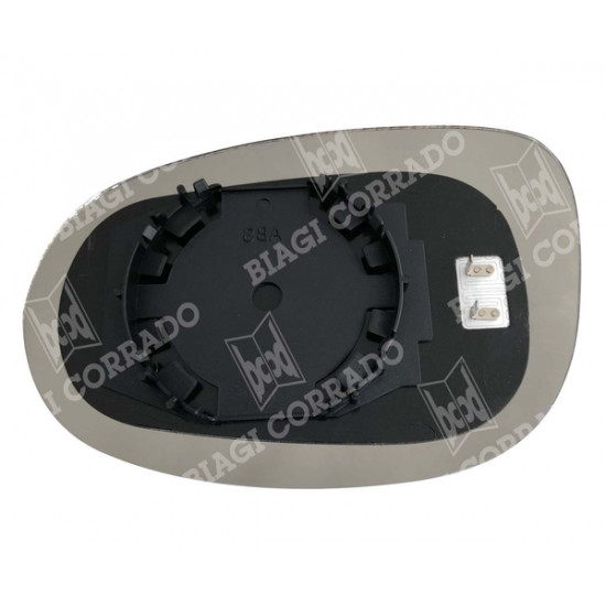 ΚΡΥΣΤΑΛΛΟ ΚΑΘΡΕΠΤΗ FIAT BRAVO 07-/ CROMA 05-/ LANCIA DELTA 08- (ΑΣΦΑΙΡΙΚΟ, ΘΕΡΜΑΙΝΟΜΕΝΟ, ΜΕ ΒΑΣΗ, ΜΠΛΕ) ΔΕΞΙ