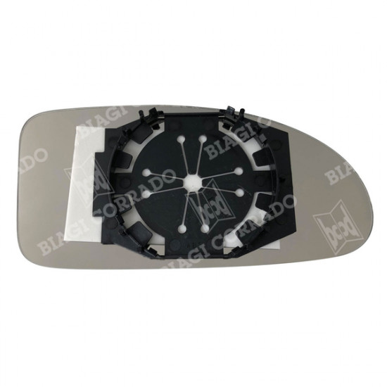 ΚΡΥΣΤΑΛΛΟ ΚΑΘΡΕΠΤΗ FORD FOCUS 98-04 (ΜΕ ΒΑΣΗ, B, ΧΡΩΜΙΟ) ΑΡΙΣΤΕΡΟ ΣΤΡΟΓΓΥΛΗ ΒΑΣΗ
