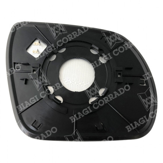 ΚΡΥΣΤΑΛΛΟ ΚΑΘΡΕΠΤΗ HYUNDAI SANTA FE 09-12 (ΘΕΡΜΑΙΝΟΜΕΝΟ, ΜΕ ΒΑΣΗ, ΧΡΩΜΙΟ) ΔΕΞΙ