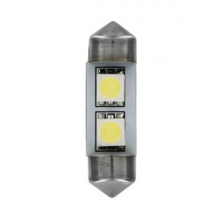 Lampa 24/28V SV8,5-8 HYPER-LED6 9x31mm