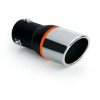 Lampa ΑΚΡΟ ΕΞΑΤΜΙΣΗΣ TS-25 Φ 37-58 mm - ΣΤΡΟΓΓΥΛΟ ΜΑΥΡΟ/ΙΝΟΧ