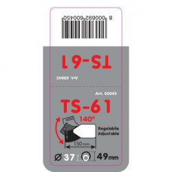 Lampa ΑΚΡΟ ΕΞΑΤΜΙΣΗΣ TS-61 37-49mm - ΛΟΞΟ 140 ΜΟΙΡΕΣ