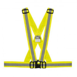 Lampa ΑΝΑΚΛΑΣΤΙΚΗ ΖΩΝΗ X-BELT ΜΕ ΧΙΑΣΤΙ ΤΙΡΑΝΤΕΣ (ΦΩΣΦΟΡΙΖΕ/ΚΙΤΡΙΝΟ/ΠΟΛΥΕΣΤΕΡΙΚΟ) - 1 ΤΕΜ.