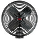 Lampa ΑΝΕΜΙΣΤΗΡΑΣ 24V ΜΕΤΑΛΛΙΚΟΣ ΜΑΥΡΟΣ 8 ΙΝΤΣΩΝ