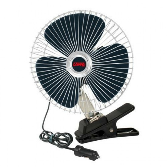 Lampa ΑΝΕΜΙΣΤΗΡΑΣ CHROME FAN 12V 16W (ΜΕ ΦΙΣ ΑΝΑΠΤΗΡΑ - ΜΑΝΤΑΛΑΚΙ - Φ  20 cm)