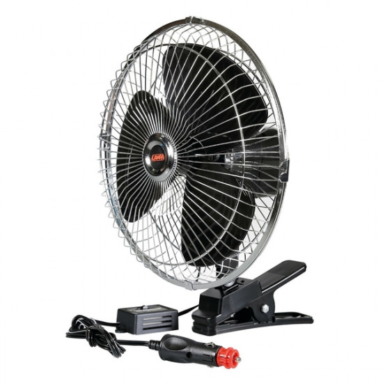 Lampa ΑΝΕΜΙΣΤΗΡΑΣ JUMBO 10- 24V 12W Φ25cm 2 ΤΑΧΥΤΗΤΩΝ ΜΕ ΦΙΣ ΑΝΑΠΤΗΡΑ 200cm - ΜΑΝΤΑΛΑΚΙ