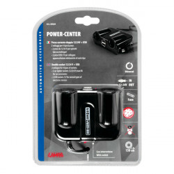 Lampa ΑΝΤΑΠΤΟΡΑΣ 2ΠΛΟΣ ΑΝΑΠΤΗΡΑ+2USB Lampa ΑΝΤΑΠΤΟΡΑΣ 2ΠΛΟΣ ΑΝΑΠΤΗΡΑ+2USB