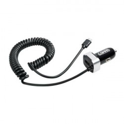 Lampa Αντάπτορας Αναπτήρα  12/24V 2400mA Διπλός με Θύρα USB+MICRO USB με καλώδιο 150cm