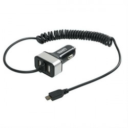 Lampa ΑΝΤΑΠΤΟΡΑΣ ΑΝΑΠΤΗΡΑ 12/24V ΜΕ 2 USB ΚΑΙ ΚΑΛΩΔΙΟ ΦΟΡΤΙΣΗΣ MICRO USB