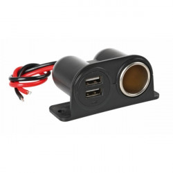 Lampa ΑΝΤΑΠΤΟΡΑΣ ΑΝΑΠΤΗΡΑ 15A ΜΕ ΔΙΠΛΟ USB