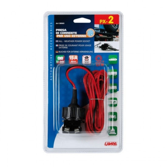 Lampa ΑΝΤΑΠΤΟΡΑΣ ΑΝΑΠΤΗΡΑ ΜΕ ΚΑΠΑΚΙ 12/24V