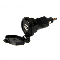 Lampa ΑΝΤΑΠΤΟΡΑΣ ΑΝΑΠΤΗΡΑ UNI-TECH 12/32V ΑΠΟ DIN ΣΕ 2 USB 2700mA FAST CHARGER ΑΔΙΑΒΡΟΧΟΣ