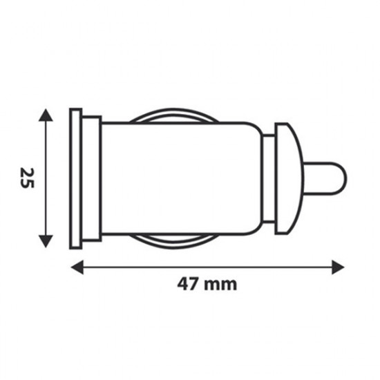 Lampa ΑΝΤΑΠΤΟΡΑΣ ΑΝΑΠΤΗΡΑ USB+LED