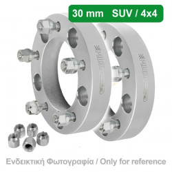 Lampa ΑΠΟΣΤΑΤΕΣ ΠΡΟΣΘΗΚΕΣ ΤΡΟΧΩΝ 4X4 30 mm M9 ΚΑΡΕ 6 X 139 mm ΚΕΝΤΡΟ 108,5 mm ΠΑΣΟ ΣΠΕΙΡΩΜΑΤΟΣ 12 x 1,5 ΧΩΡΙΣ ΧΕΙΛΑΚΙ ΓΙΑ HYUNDAI / MITSUBISHI - 2 ΤΕΜ.