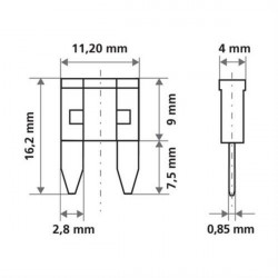 Lampa Ασφάλειες Mίνι 25A 12/24V SMART-LED 6τεμ.