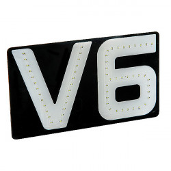 Lampa ΑΥΤΟΚΟΛΛΗΤΟ ΣΗΜΑ V6/24V, ΦΩΤΙΖΟΜΕΝΟ