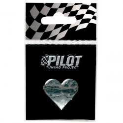 Lampa ΑΥΤΟΚΟΛΛΗΤΟ ΣΥΜΒΟΛΟ 3D TYPE-1(Heart)18mm