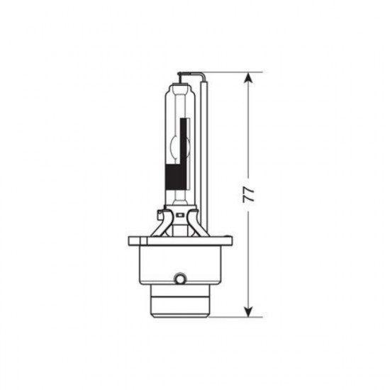 Lampa D2R 35W 12V 5000K ULTRA WHITE