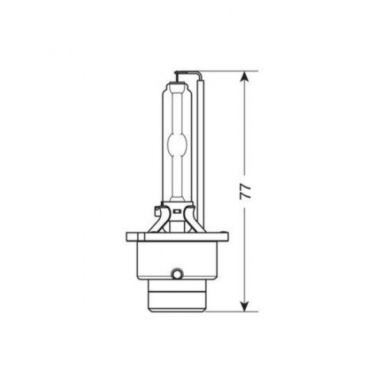 Lampa D2S 35W 12V 4300K ULTRA WHITE