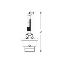 Lampa D4R 35W 12V 4300K ULTRA WHITE
