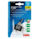 Lampa ΔΙΑΚΟΠΤΗΣ ΑΕΡΟΠΟΡΙΚΟΥ ΤΥΠΟΥ 2 ΘΕΣΕΩΝ 12,2mm 12V 20A ΜΕ LED ΜΠΛΕ