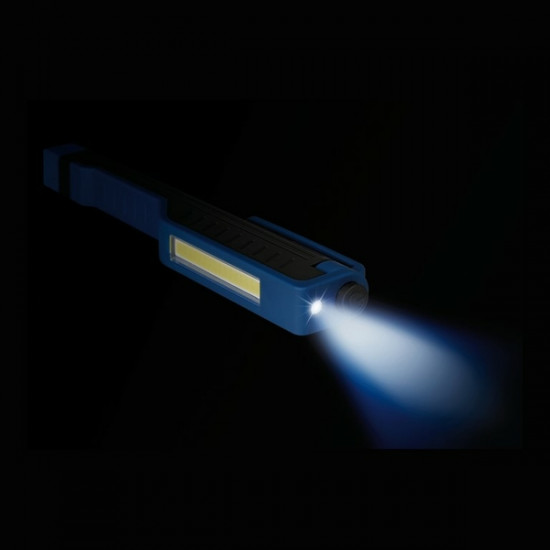 Lampa ΦΑΚΟΣ ΑΔΙΑΒΡΟΧΟΣ GL-10 2 LED 1W - 100 lm - 6.000K ΜΕ ΠΕΡΙΣΤΡΕΦΟΜΕΝΟ ΜΑΓΝΗΤΙΚΟ ΚΛΙΠ ΣΤΕΡΕΩΣΗΣ - 1 ΤΕΜ.