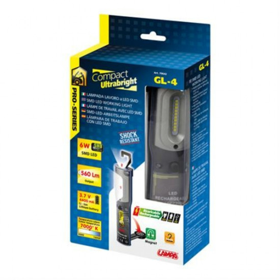 Lampa ΦΑΚΟΣ GL-4 12/24/230V ΜΕ 11LED 560lm 6W 7.000K PRO-SERIES ΑΔΙΑΒΡΟΧΟΣ ΜΕ ΜΑΓΝΗΤΙΚΗ ΒΑΣΗ+ΓΑΝΤΖΟΣ Lampa ΦΑΚΟΣ GL-4 12/24/230V ΜΕ 11LED 560lm 6W 7.000K PRO-SERIES ΑΔΙΑΒΡΟΧΟΣ ΜΕ ΜΑΓΝΗΤΙΚΗ ΒΑΣΗ+ΓΑΝΤΖΟΣ