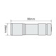 Lampa Φακός TOURING 9LED 1200MCD 90x26mm