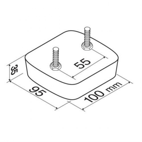 Lampa Φανάρι Τρέιλερ Πίσω με 14LED 12V 1τεμ.