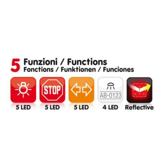 Lampa Φανάρι Τρέιλερ Πίσω με 14LED 12V 1τεμ.
