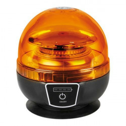 Lampa ΦΑΡΟΣ ΜΑΓΝΗΤΙΚΟΣ+ΒΕΝΤΟΥΖΑ RL-11 9>30V+230V ΕΠΑΝΑΦΟΡΤΙΖΟΜΕΝΟΣ ΠΟΡΤΟΚΑΛΙ 45 LED ΜΕ ΣΠΙΡΑΛ 380cm (128x140mm)