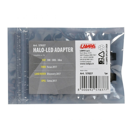 Lampa FIAT/FORD/LAND ROVER/OPEL ΑΝΤΑΠΤΟΡΑΣ ΓΙΑ HALO LED 1ΤΕΜ.