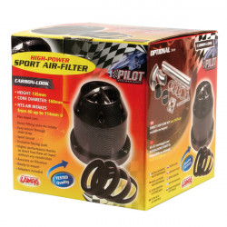 Lampa ΦΙΛΤΡΟΧΟΑΝΗ ΚΩΝΙΚΗ CARBON 60>97mm