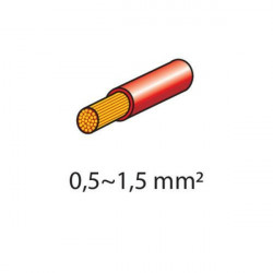Lampa Φισάκια κιτ 2,8x0,5mm 20τεμ. Κόκκινα