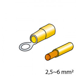 Lampa ΦΙΣΑΚΙΑ (ΚΙΤΡΙΝΟ - 5mm) - 10 ΤΕΜ.