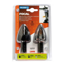 Lampa ΦΛΑΣ ΜΗΧΑΝΗΣ FOCAL 12V 21W (78x37mm) ΜΑΥΡΑ -2 ΤΕΜ.