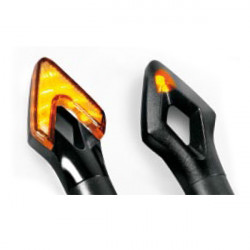 Lampa ΦΛΑΣ ΜΟΤΟ LUM LED 12V 75x27mm ΜΑΥΡΑ 2 ΤΕΜ.