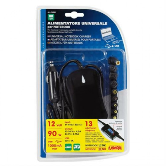 Lampa Φορτιστής Αναπτήρα για LAPTOP με 13 αντάπτορες 12V 1000mA