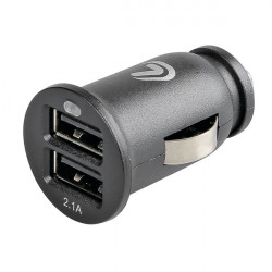 Lampa ΦΟΡΤΙΣΤΗΣ ΑΝΑΠΤΗΡΑ ΜΕ 2 ΘΥΡΕΣ USB 2100mA 12/24V LED FAST CHARGE