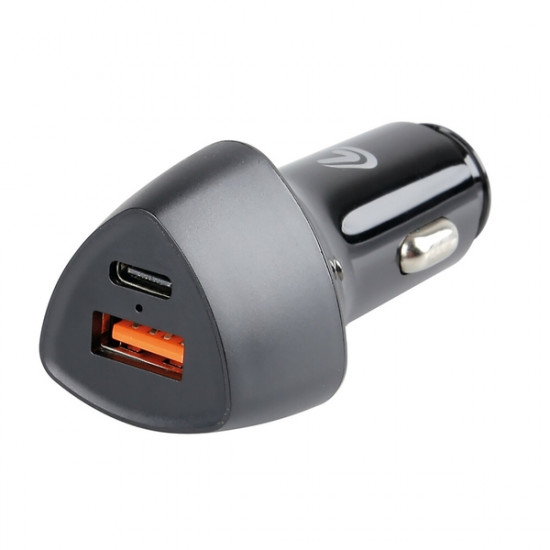 Lampa ΦΟΡΤΙΣΤΗΣ ΑΝΑΠΤΗΡΑ ΜΕ 2 USB-C/USB- A 12/24V 36W LED FAST CHARGE