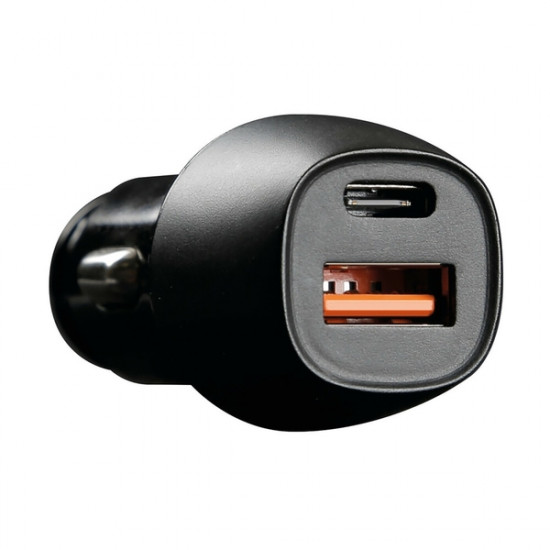 Lampa ΦΟΡΤΙΣΤΗΣ ΑΝΑΠΤΗΡΑ ΜΕ 2 USB - ΚΑΛΩΔΙΟ ΦΟΡΤΙΣΗΣ-ΣΥΓΧΡΟΝΙΣΜΟΥ 100cm TYPE-C KIT PRO 18W 12/24V