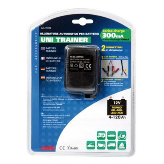 Lampa Φορτιστής Μπαταρίας 12V 300mA Uni Trainer