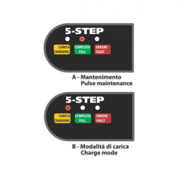 Lampa ΦΟΡΤΙΣΤΗΣ ΜΠΑΤΑΡΙΑΣ AMPEROMATIC TRAINER - 6/12V 1A