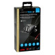 Lampa ΦΟΡΤΙΣΤΗΣ USB ΔΙΠΛΟΣ TREK 2 12/24V 5400mA ΜΕ ΒΑΣΗ ΣΤΗΡΙΞΗΣ ΒΙΔΩΤΗ - ΚΑΛΩΔΙΟ 150cm ΑΔΙΑΒΡΟΧΟΣ