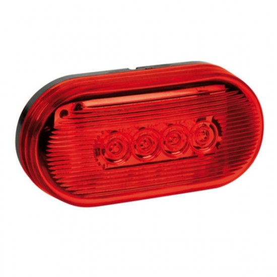 Lampa ΦΩΣ ΦΟΡΤΗΓΟΥ 10LED ΚΟΚΚΙΝΟ 24V 103mm