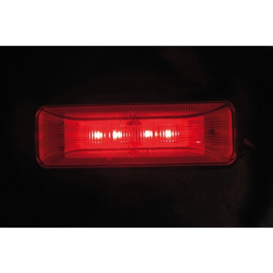 Lampa ΦΩΣ ΦΟΡΤΗΓΟΥ 4LED ΚΟΚΚΙΝΟ 24V 103mm