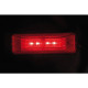 Lampa ΦΩΣ ΦΟΡΤΗΓΟΥ 4LED ΚΟΚΚΙΝΟ 24V 103mm